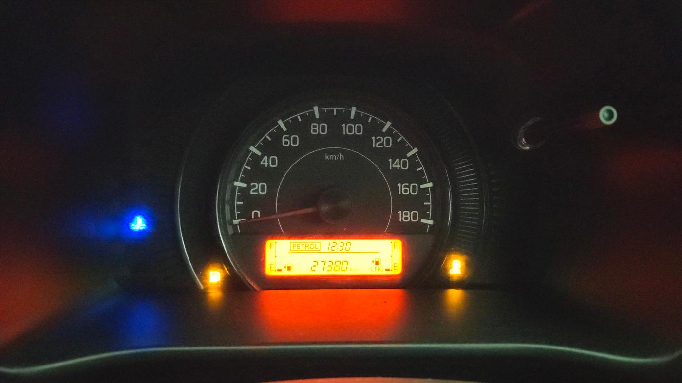 2023 Maruti Celerio VXI CNG, CNG, Manual, 27,380 km, Odometer Image