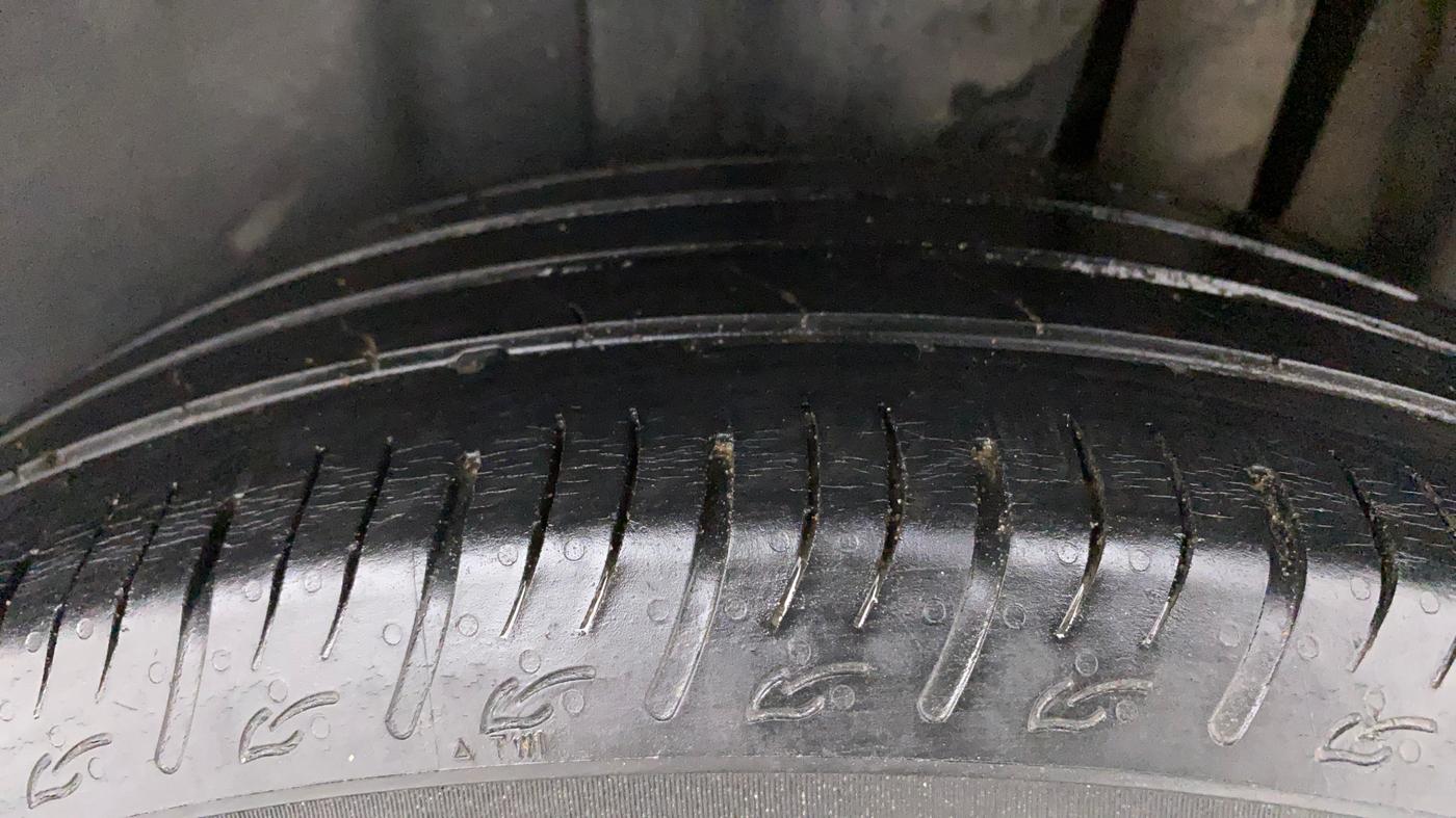 2022 Maruti BREZZA ZXI SMART HYBRID , Petrol, Manual, 66,111 km, Left Rear Tyre Tread