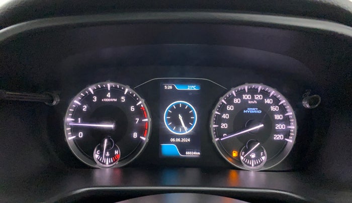2022 Maruti BREZZA ZXI SMART HYBRID , Petrol, Manual, 66,111 km, Instrument cluster - Trip meter is not functional