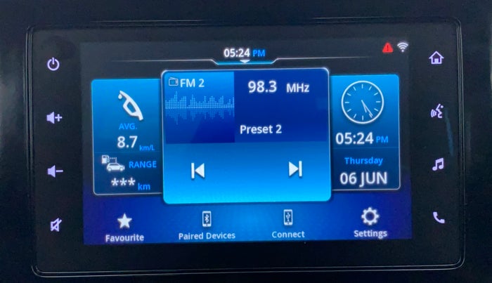 2022 Maruti BREZZA ZXI SMART HYBRID , Petrol, Manual, 66,111 km, Infotainment System