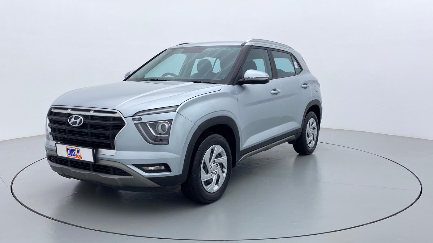 2020 Hyundai Creta 1.5 EX Petrol MT, Petrol, Manual, 14,114 km, Left Front Diagonal