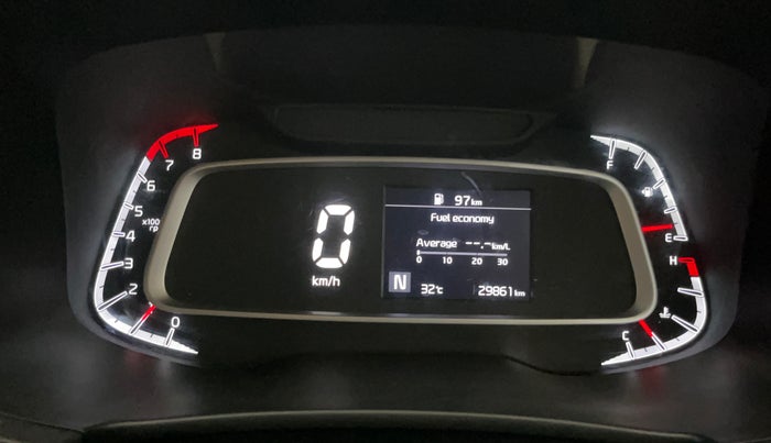 2021 KIA SONET HTX 1.0 IMT, Petrol, Manual, 29,860 km, Odometer Image
