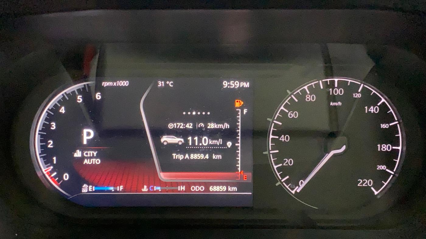 2020 Tata Harrier XZA PLUS 2.0L, Diesel, Automatic, 68,859 km, Odometer Image