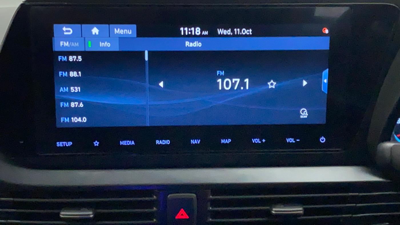 2020 Hyundai NEW I20 ASTA (O) 1.0 TURBO GDI DCT, Petrol, Automatic, 13,235 km, Infotainment System