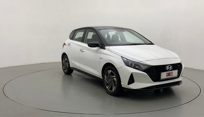 2020 Hyundai NEW I20 ASTA (O) 1.0 TURBO GDI DCT, Petrol, Automatic, 13,235 km, Right Front Diagonal
