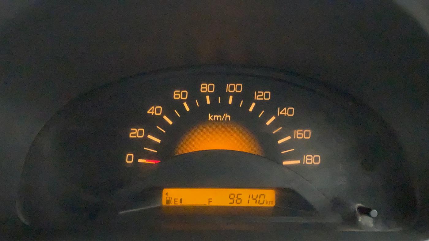 2012 Maruti Wagon R 1.0 LXI CNG, CNG, Manual, 96,233 km, Odometer Image