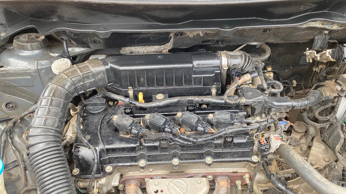 2020 Maruti Ertiga ZXI SHVS, Petrol, Manual, 97,754 km, Engine View