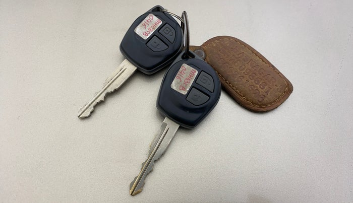 2015 Maruti Wagon R 1.0 VXI AMT, Petrol, Automatic, 23,546 km, Key Close Up