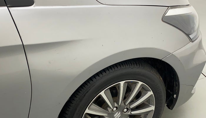 2019 Maruti Ciaz ALPHA 1.5 SHVS PETROL, Petrol, Manual, 44,180 km, Right fender - Minor scratches