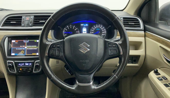 2019 Maruti Ciaz ALPHA 1.5 SHVS PETROL, Petrol, Manual, 44,180 km, Steering Wheel Close Up