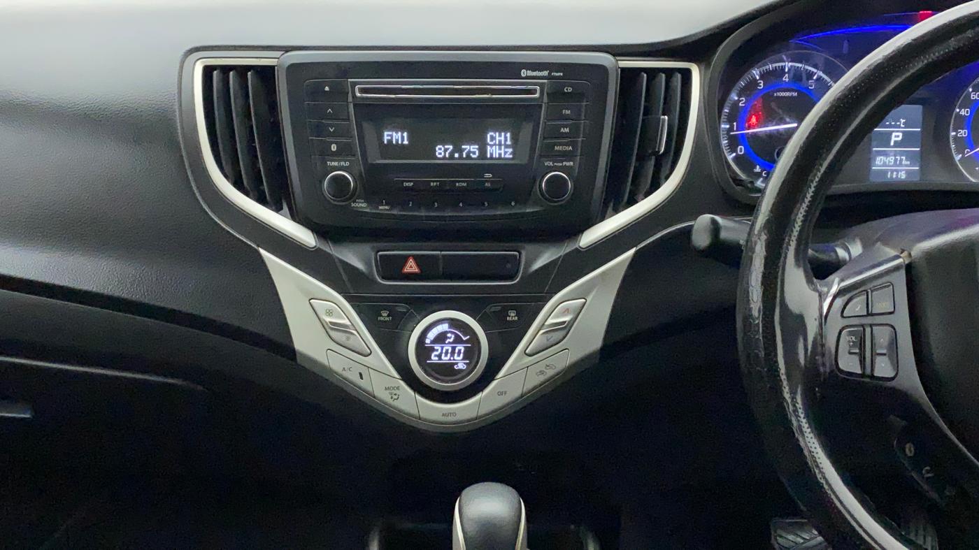 2018 Maruti Baleno DELTA CVT PETROL 1.2, Petrol, Automatic, 1,05,095 km, Air Conditioner