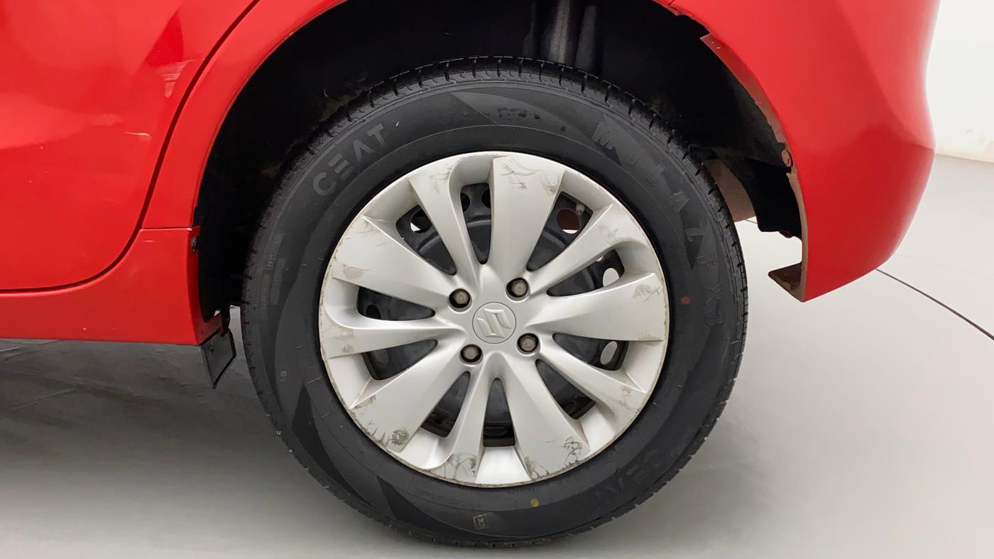2018 Maruti Baleno DELTA CVT PETROL 1.2, Petrol, Automatic, 1,05,095 km, Left Rear Wheel