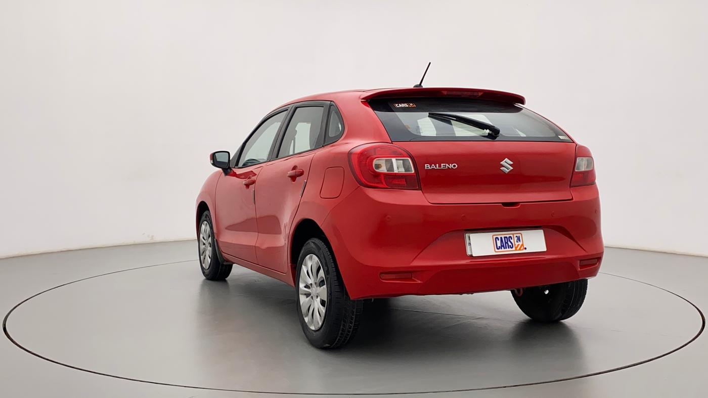 2018 Maruti Baleno DELTA CVT PETROL 1.2, Petrol, Automatic, 1,05,095 km, Left Back Diagonal