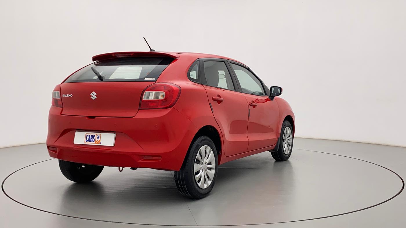 2018 Maruti Baleno DELTA CVT PETROL 1.2, Petrol, Automatic, 1,05,095 km, Right Back Diagonal