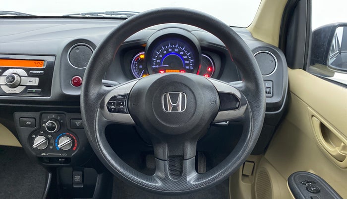 2015 Honda Brio 1.2 S MT I VTEC, Petrol, Manual, 62,433 km, Steering Wheel Close Up