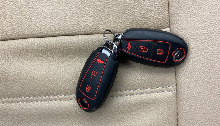 2020 Maruti Vitara Brezza ZXI PLUS AT SHVS, Petrol, Automatic, 66,311 km, Key Close Up