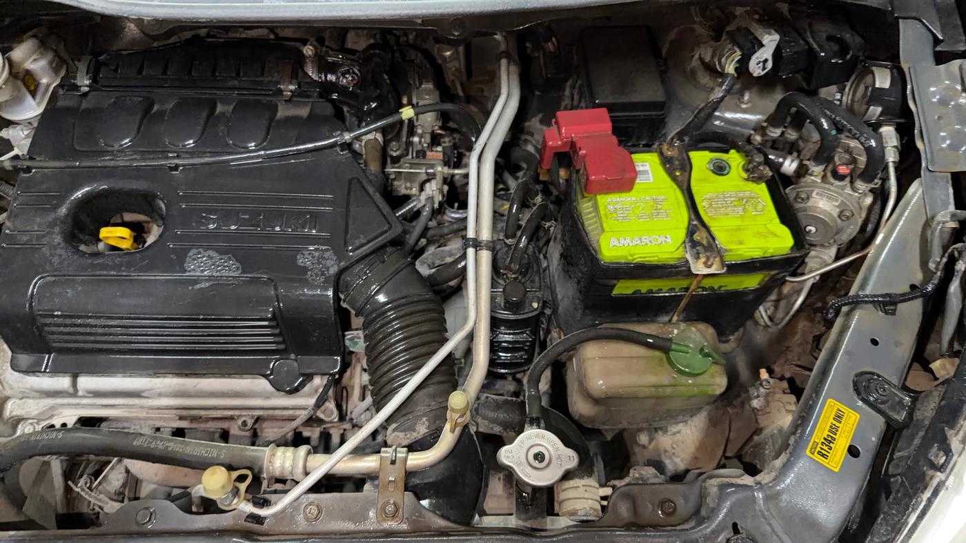 2016 Maruti Wagon R 1.0 LXI CNG, CNG, Manual, 98,170 km, Engine View - Left