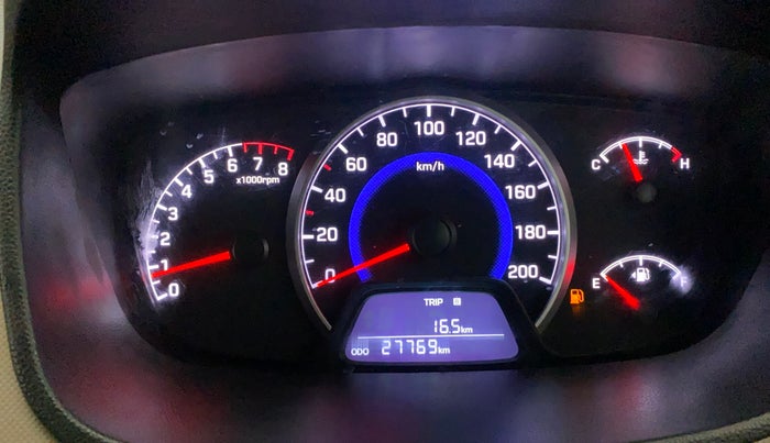 2019 Hyundai Grand i10 SPORTZ 1.2 KAPPA VTVT, Petrol, Manual, 27,711 km, Odometer Image