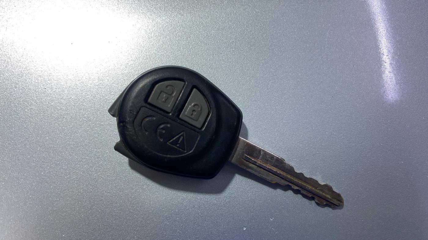2023 Maruti BREZZA LXI S- CNG, CNG, Manual, 67,084 km, Key Close Up