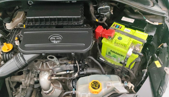 2022 Tata Tiago XZA PLUS PETROL, Petrol, Automatic, 26,313 km, Engine View - Left