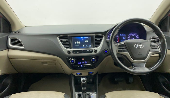 2017 Hyundai Verna 1.6 VTVT SX (O) AT, Petrol, Automatic, 1,01,080 km, Dashboard