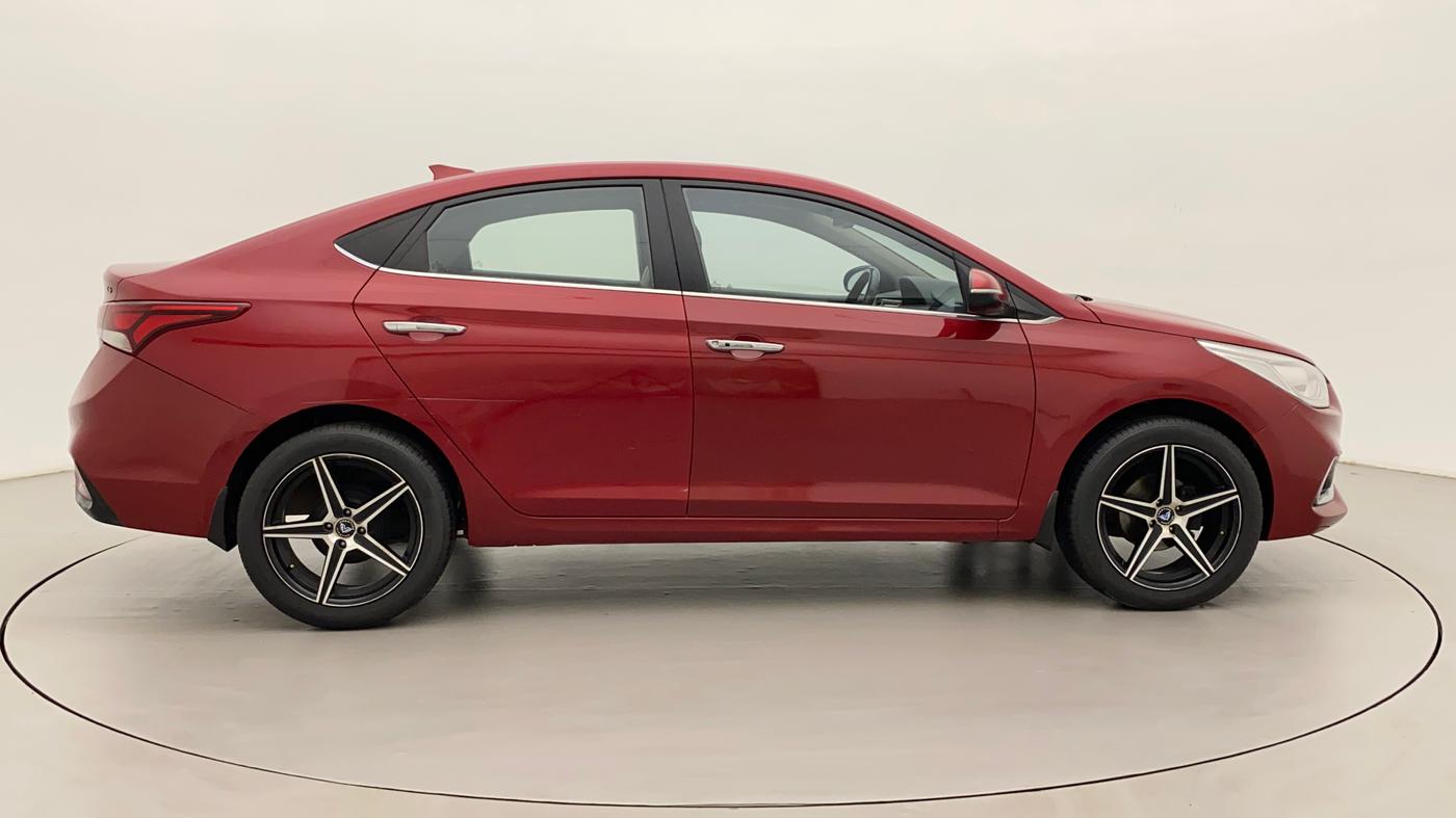 2017 Hyundai Verna 1.6 VTVT SX (O) AT, Petrol, Automatic, 1,01,080 km, Right Side View