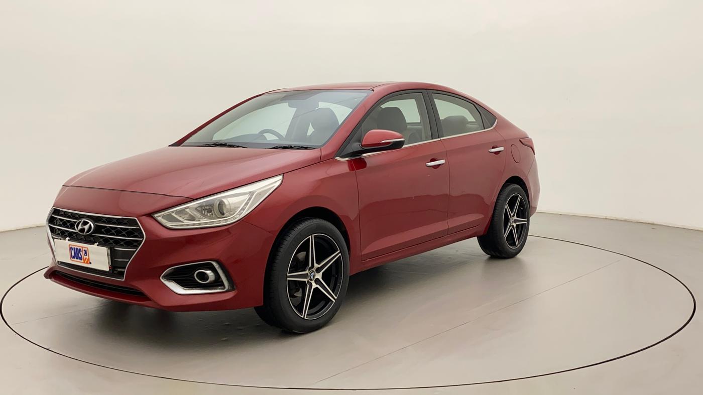 2017 Hyundai Verna 1.6 VTVT SX (O) AT, Petrol, Automatic, 1,01,080 km, Left Front Diagonal