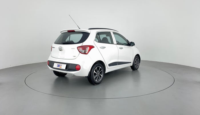 2017 Hyundai Grand i10 ASTA 1.2 KAPPA VTVT, Petrol, Manual, 34,541 km, Right Back Diagonal