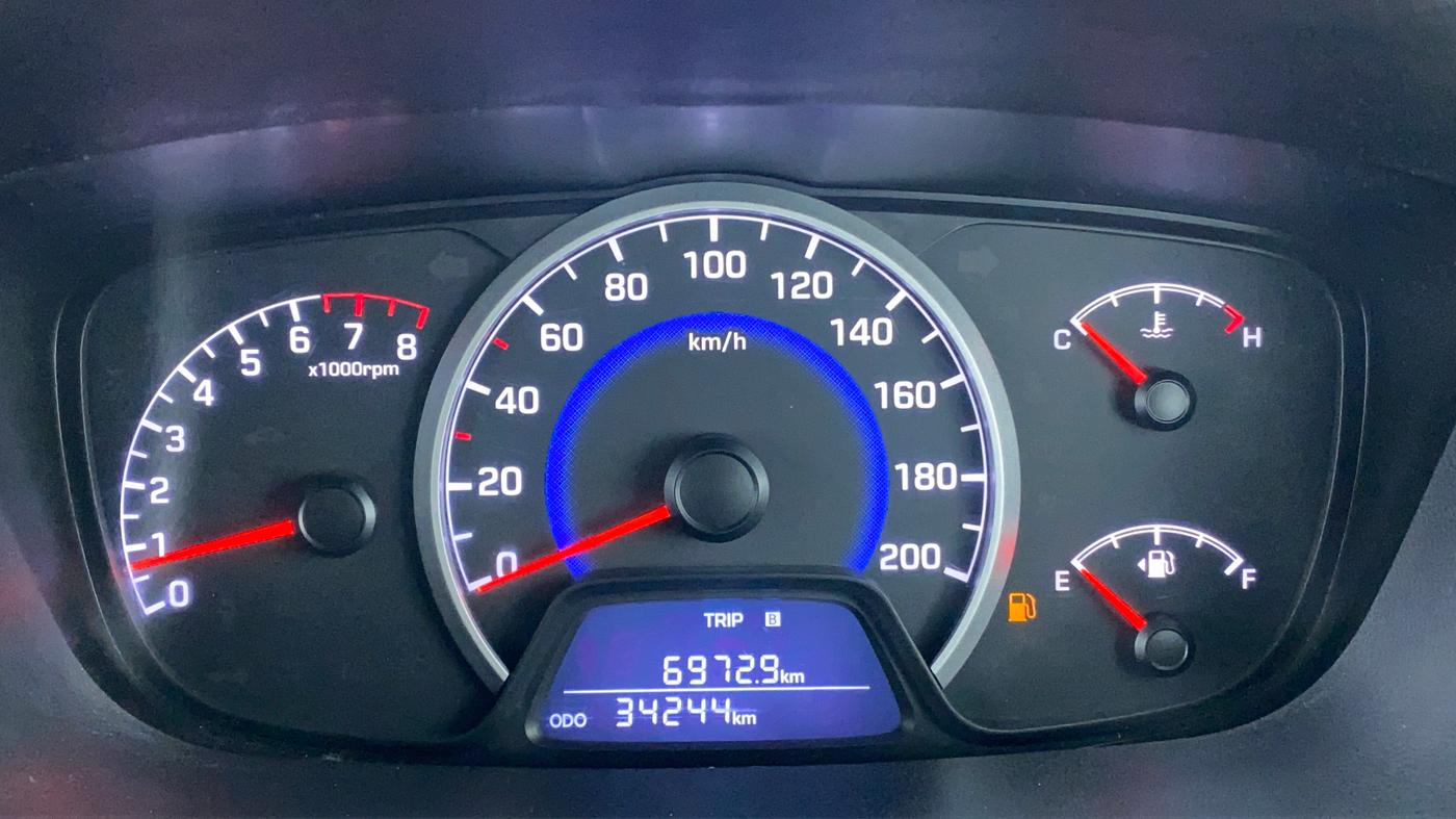 2017 Hyundai Grand i10 ASTA 1.2 KAPPA VTVT, Petrol, Manual, 34,541 km, Odometer Image