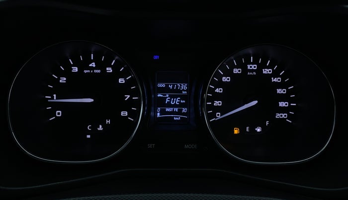 2018 Tata NEXON XZ PLUS PETROL DUAL TONE, Petrol, Manual, 41,732 km, Odometer Image
