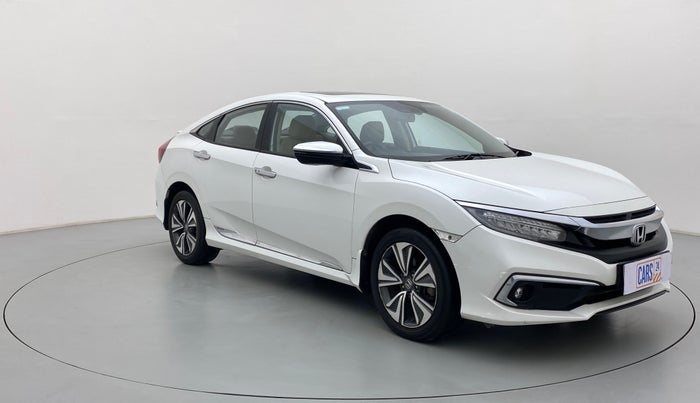 2019 Honda Civic ZX CVT PETROL, Petrol, Automatic, 19,663 km, Right Front Diagonal