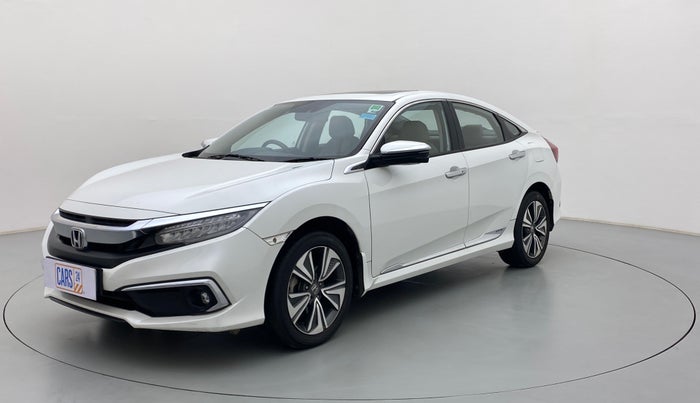 2019 Honda Civic ZX CVT PETROL, Petrol, Automatic, 19,663 km, Left Front Diagonal