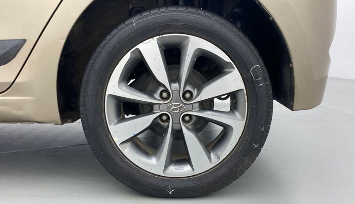 2015 Hyundai Elite i20 ASTA 1.2, Petrol, Manual, 41,009 km, Left Rear Wheel