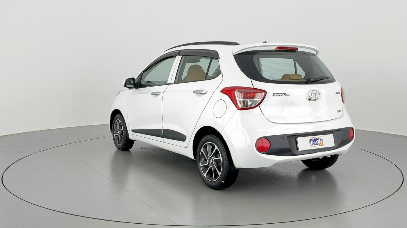 2017 Hyundai Grand i10 ASTA 1.2 KAPPA VTVT, Petrol, Manual, 25,026 km, Left Back Diagonal