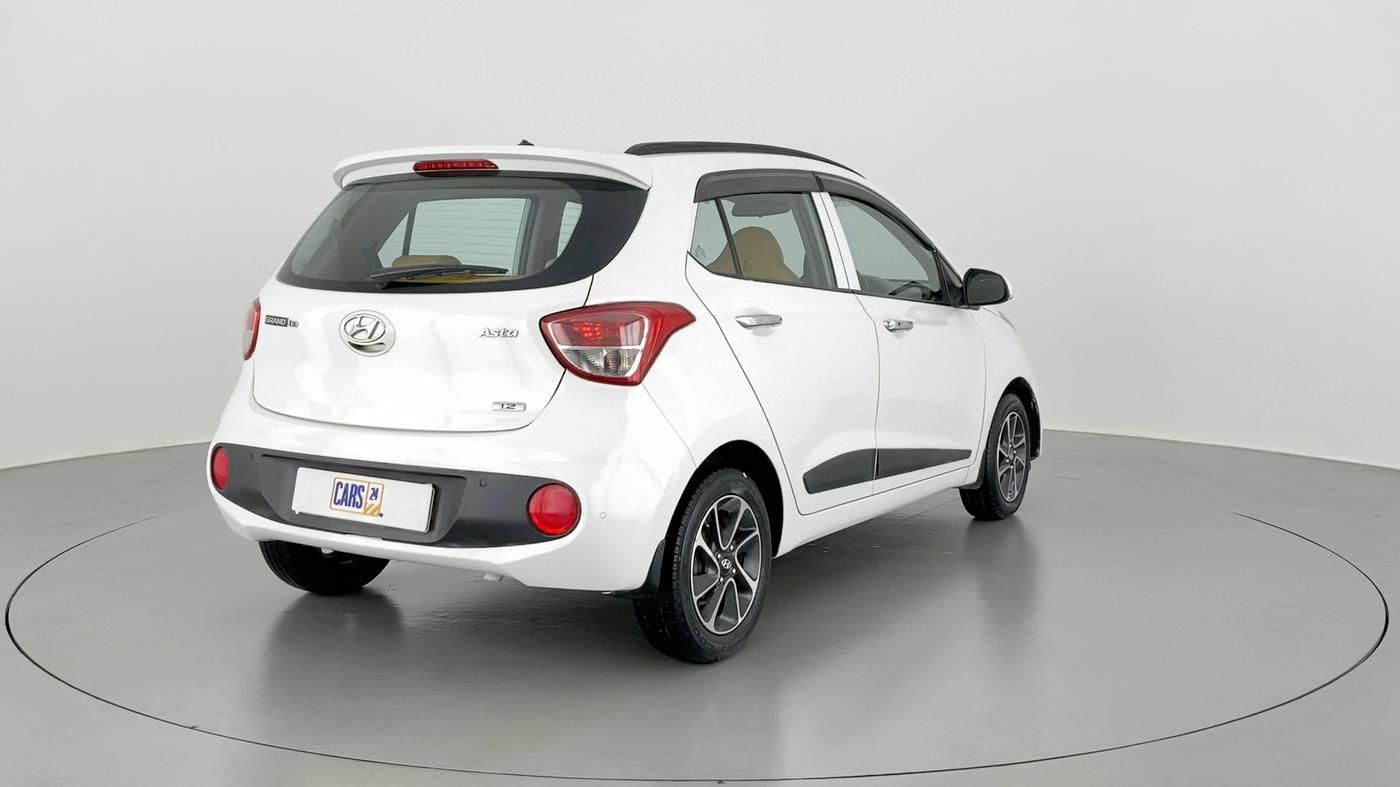 2017 Hyundai Grand i10 ASTA 1.2 KAPPA VTVT, Petrol, Manual, 25,026 km, Right Back Diagonal