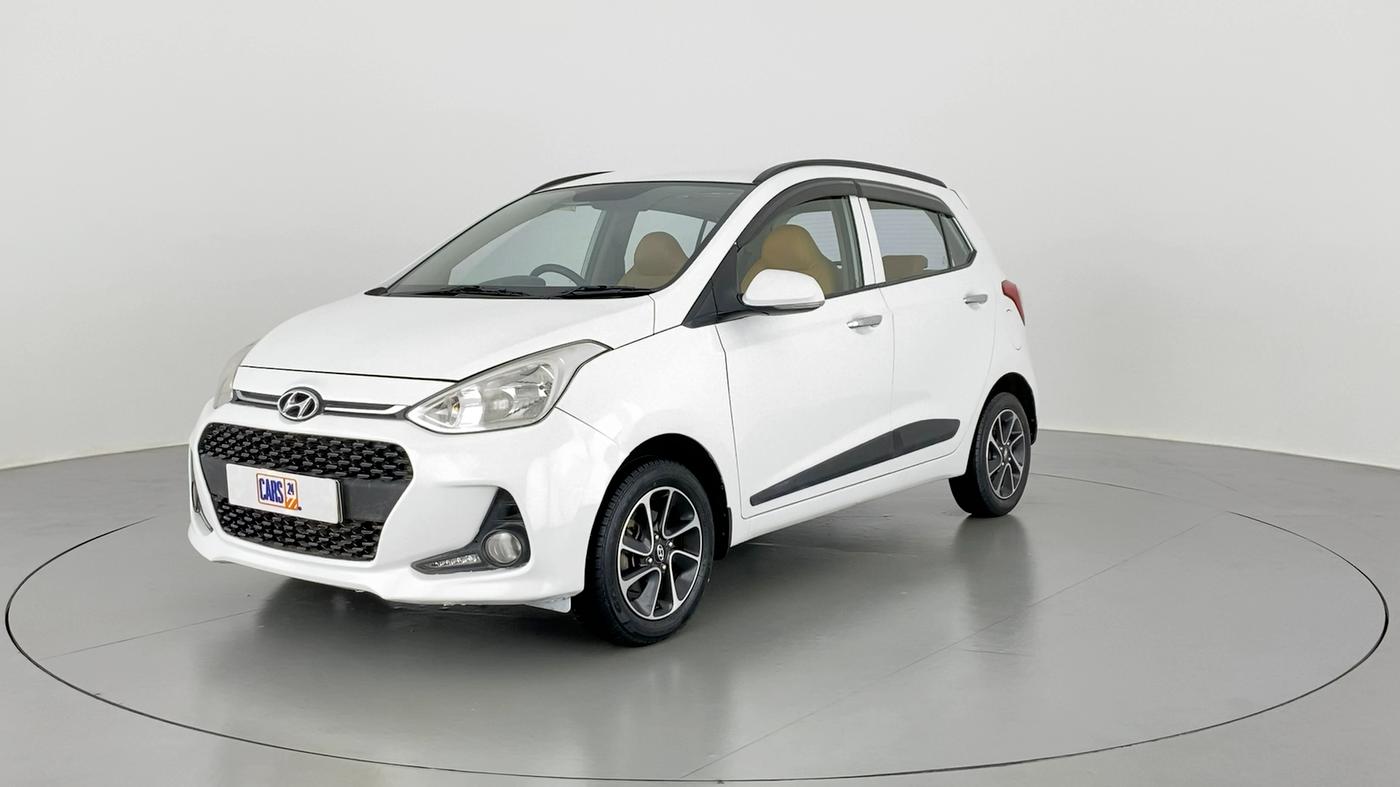 2017 Hyundai Grand i10 ASTA 1.2 KAPPA VTVT, Petrol, Manual, 25,026 km, Left Front Diagonal