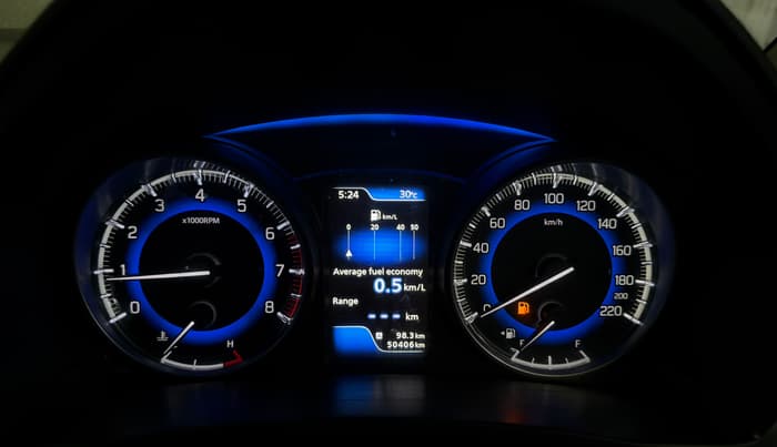 2015 Maruti Baleno ALPHA PETROL 1.2, Petrol, Manual, 50,406 km, Odometer Image