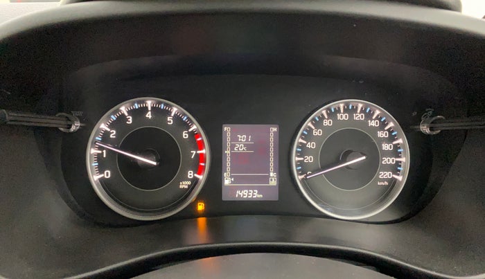2023 Maruti FRONX DELTA PLUS 1.2MT, Petrol, Manual, 14,933 km, Odometer Image