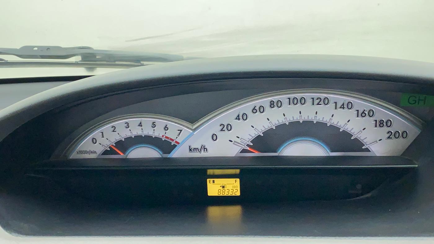 2011 Toyota Etios VX, Petrol, Manual, 88,332 km, Odometer Image