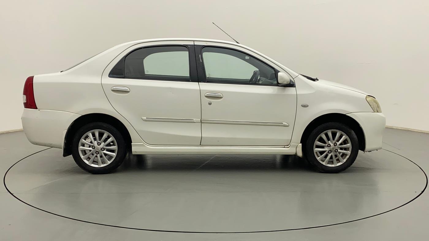 2011 Toyota Etios VX, Petrol, Manual, 88,332 km, Right Side View