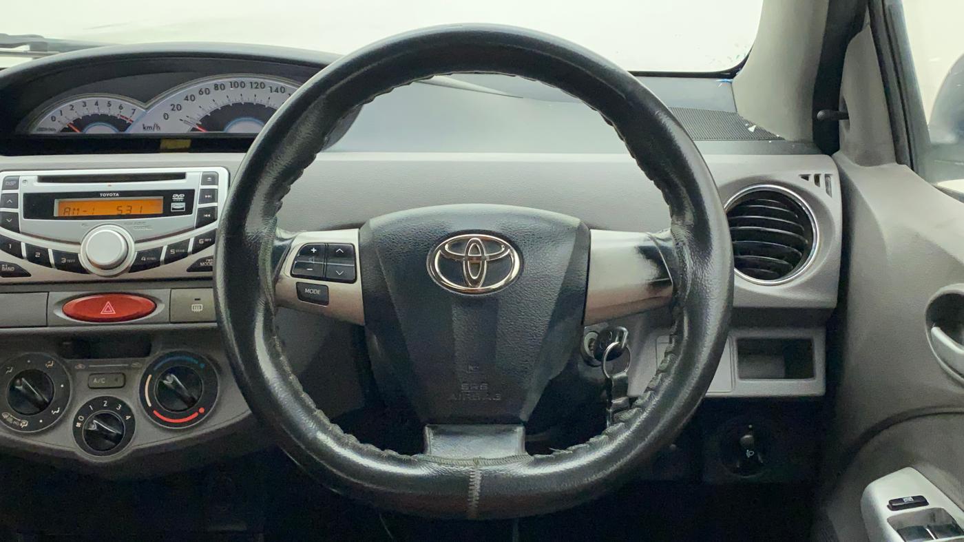 2011 Toyota Etios VX, Petrol, Manual, 88,332 km, Steering Wheel Close Up