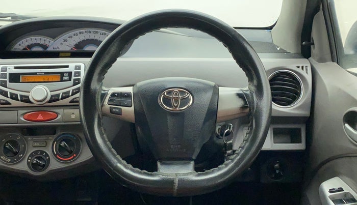 2011 Toyota Etios VX, Petrol, Manual, 88,332 km, Steering Wheel Close Up