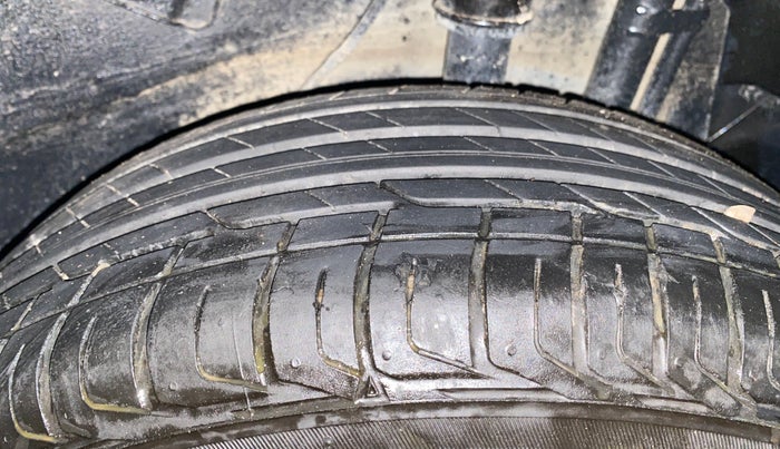 2023 Tata NEXON Creative Plus 1.2 Revotron 6AMT Dark Edition, Petrol, Manual, 34,726 km, Left Rear Tyre Tread