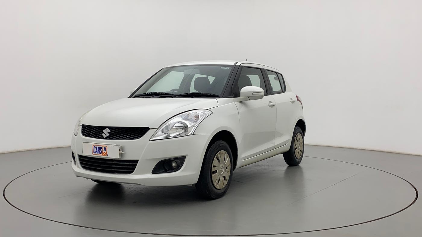 2013 Maruti Swift VXI, Petrol, Manual, 1,09,025 km, Left Front Diagonal