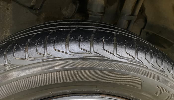 2021 Tata NEXON XMA SUNROOF PETROL, Petrol, Automatic, 53,700 km, Left Rear Tyre Tread