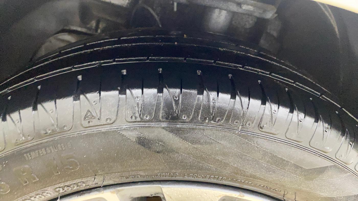 2023 Tata TIGOR XZ PLUS PETROL, Petrol, Manual, 41,921 km, Left Front Tyre Tread