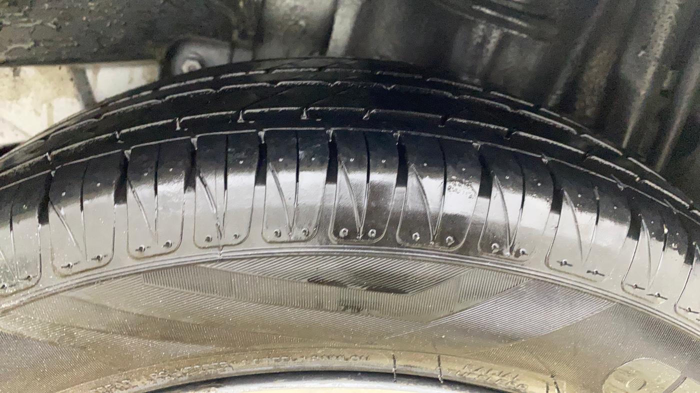 2023 Tata TIGOR XZ PLUS PETROL, Petrol, Manual, 41,921 km, Left Rear Tyre Tread
