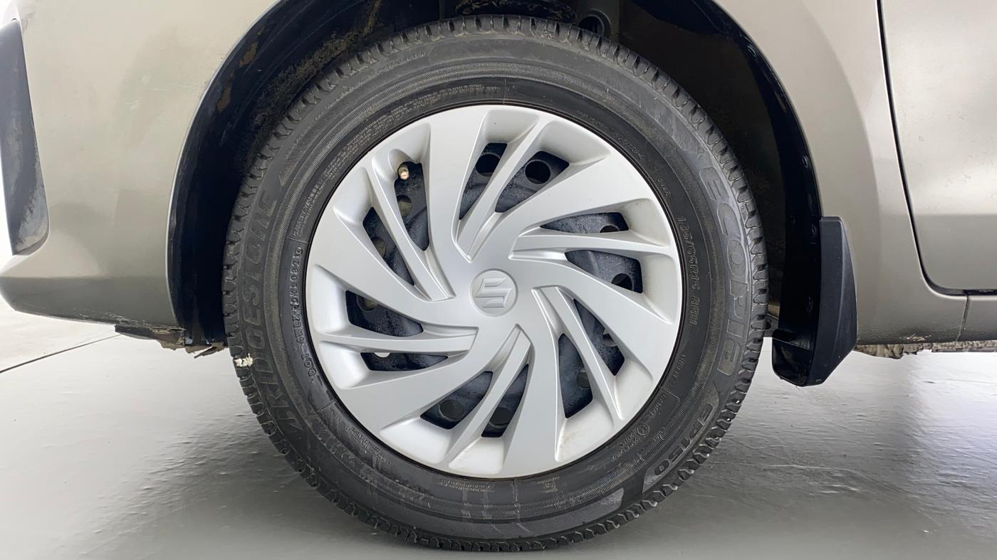 2021 Maruti Ertiga VXI SHVS, Petrol, Manual, 6,848 km, Left Front Wheel