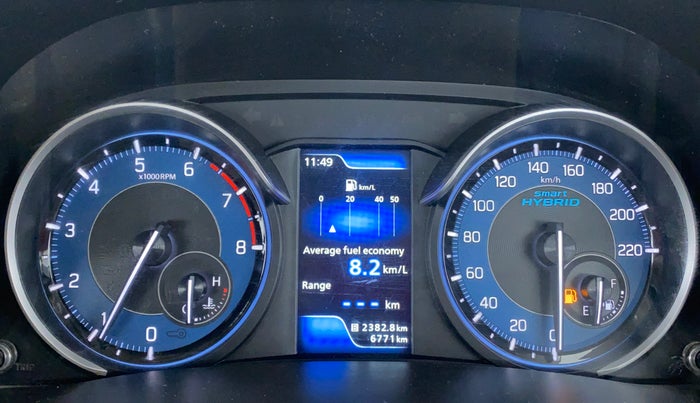 2021 Maruti Ertiga VXI SHVS, Petrol, Manual, 6,848 km, Odometer Image
