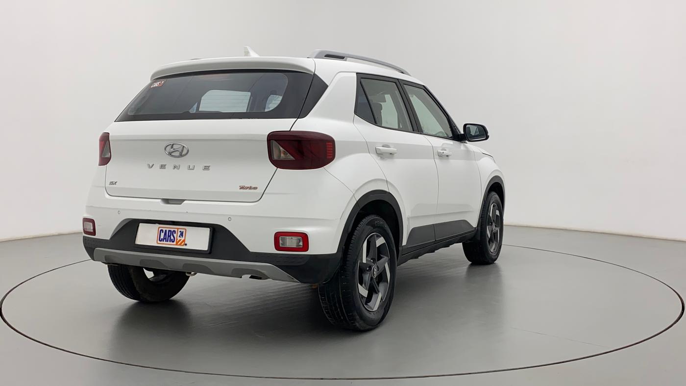 2021 Hyundai VENUE SX 1.0 TURBO, Petrol, Manual, 34,538 km, Right Back Diagonal